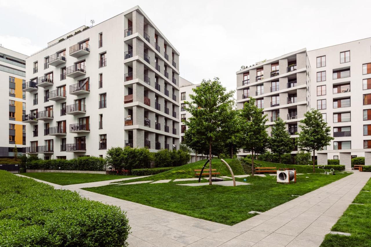 Chill Apartments Mokotow Residence Warszawa Exteriör bild
